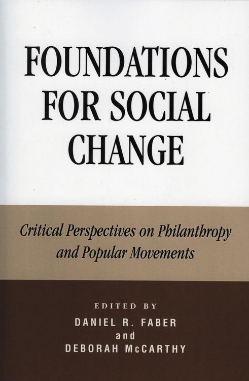 Produktbild: Foundations for Social Change
