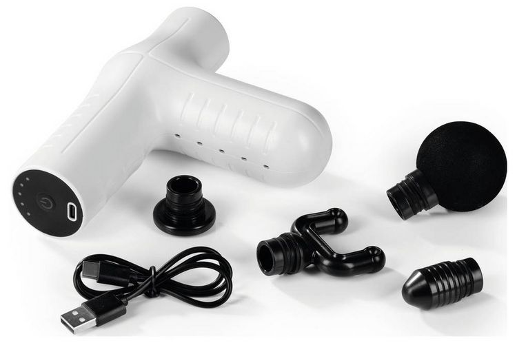Produktbild: VitalMaxx Massagepistole 25W Wei&szlig;