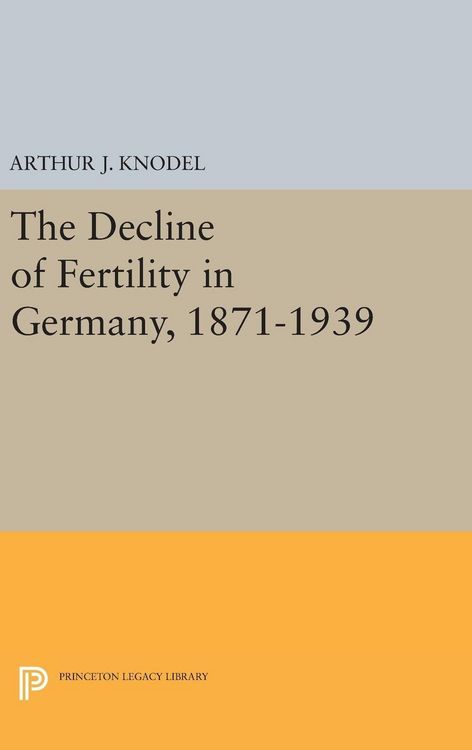 Produktbild: The Decline of Fertility in Germany, 1871-1939