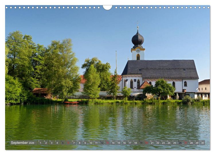 Produktbild: Traumhafter Chiemsee &ndash; Impressionen vom Bayerischen Meer (Wandkalender 2026 DIN A3 quer), CALVENDO Monatskalender