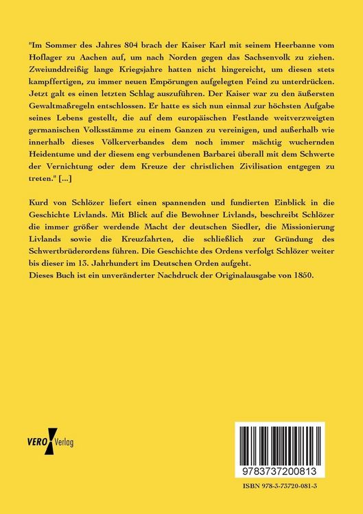 Produktbild: Livland und die Anf&auml;nge deutschen Lebens im baltischen Norden