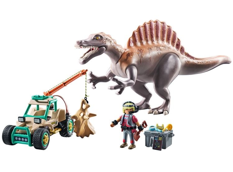 Produktbild: PLAYMOBIL 71820 Spinosaurus-Angriff auf Dino-Ausgrabung
