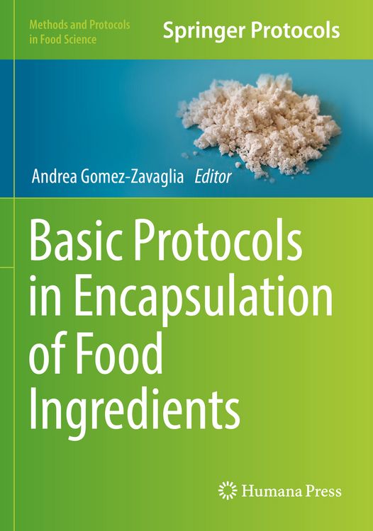 Produktbild: Basic Protocols in Encapsulation of Food Ingredients