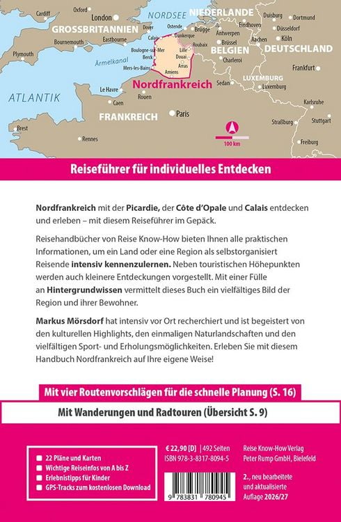 Produktbild: Reisef&uuml;hrer Nordfrankreich