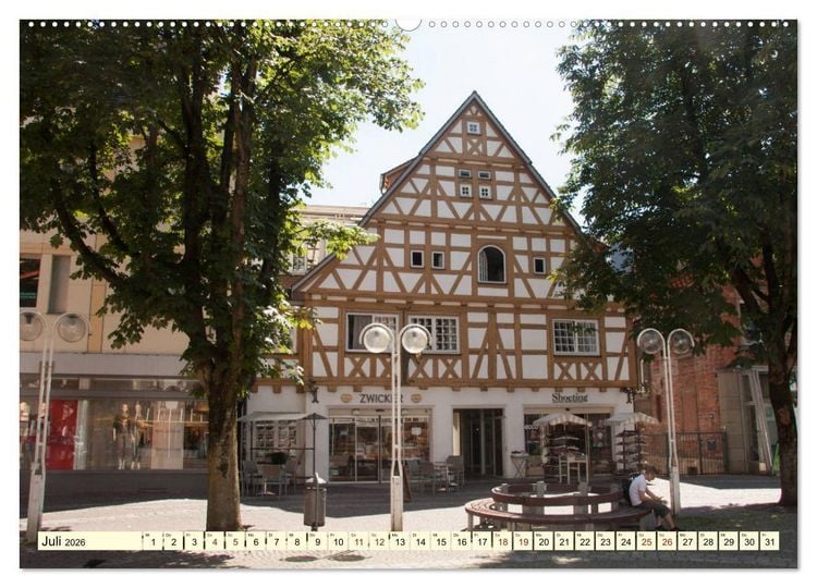 Produktbild: Unterwegs in G&ouml;ppingen (hochwertiger Premium Wandkalender 2026 DIN A2 quer), Kunstdruck in Hochglanz