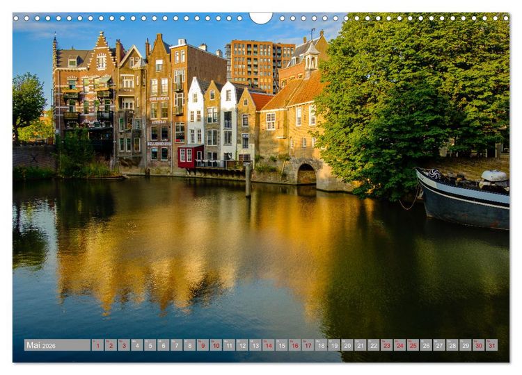 Produktbild: Ein Blick auf Delfshaven (Wandkalender 2026 DIN A3 quer), CALVENDO Monatskalender