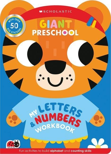 Produktbild: Giant Preschool: My Alphabet and Counting Workbook (Scholastic Early Learners)