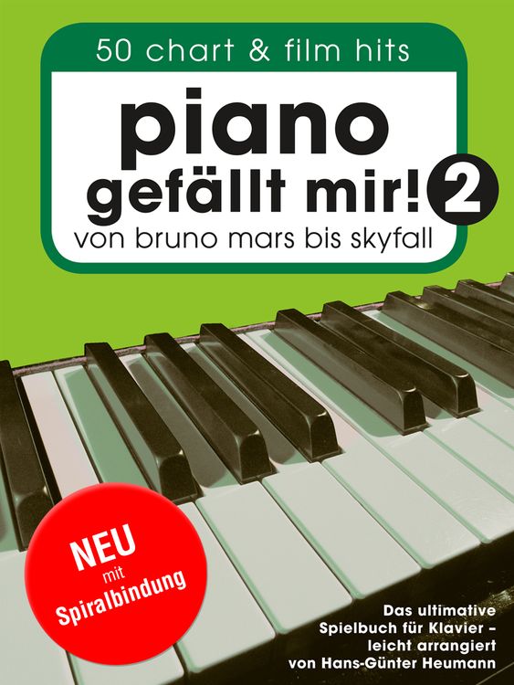 Bild vom Artikel Piano gefällt mir! Band 2 mit Spiralbindung vom Autor Hans-Günter Heumann