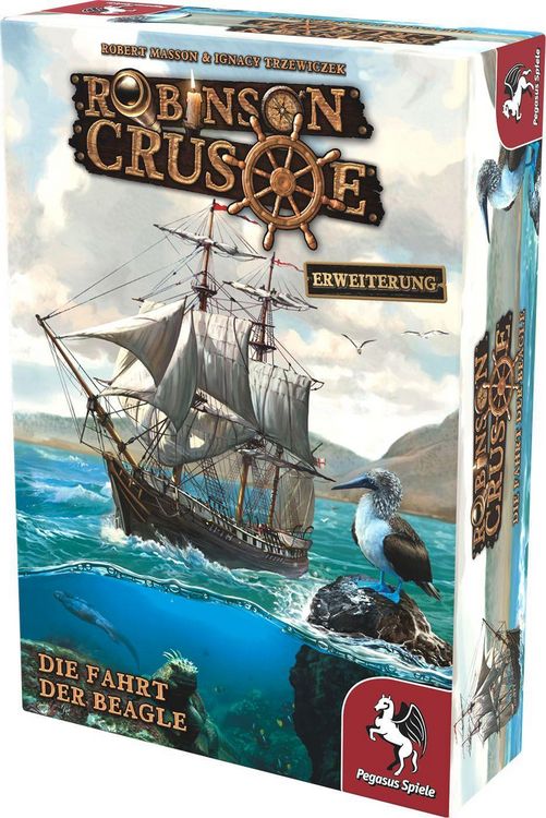 Produktbild: Pegasus Spiele - Robinson Crusoe - Die Fahrt der Beagle