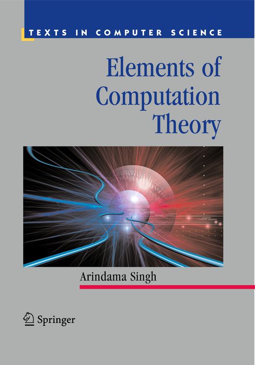 Produktbild: Elements of Computation Theory