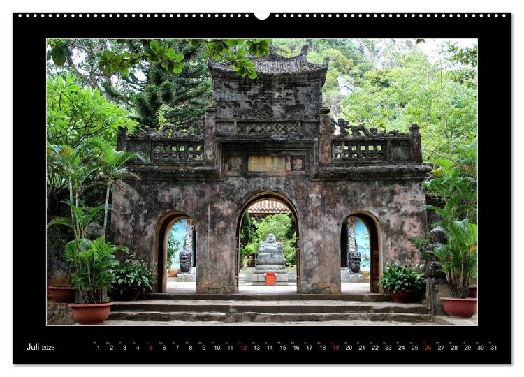 Produktbild: Vietnam &ndash; Land der Kontraste 2026 (hochwertiger Premium Wandkalender 2026 DIN A2 quer), Kunstdruck in Hochglanz