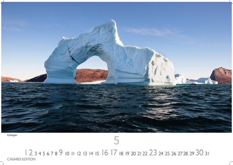 Produktbild: Gr&ouml;nland Kalender 2027 &ndash; Wandkalender | Fotokalender Nordeuropa 35x50cm Grosses Format - . mit beeindruckenden Naturaufnahmen, Perfekt f&uuml;r Natur- und Reisebegeisterte