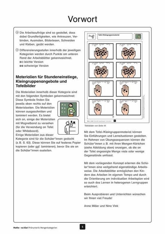 Produktbild: Mathe - na klar! Pr&auml;numerik: Mengenkategorien