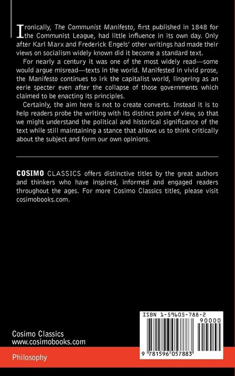 Produktbild: Manifesto of the Communist Party