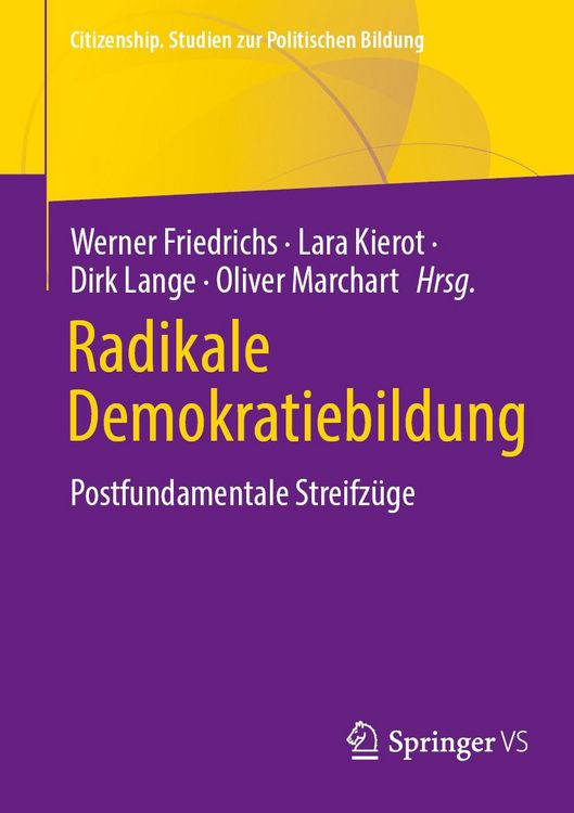 Produktbild: Radikale Demokratiebildung
