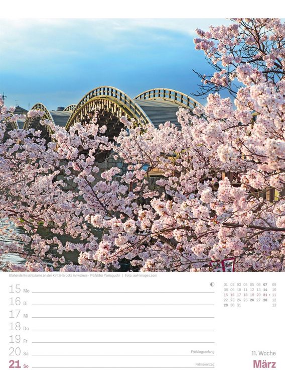 Produktbild: Japan Wochenplaner Kalender 2027 | Das Land der aufgehenden Sonne