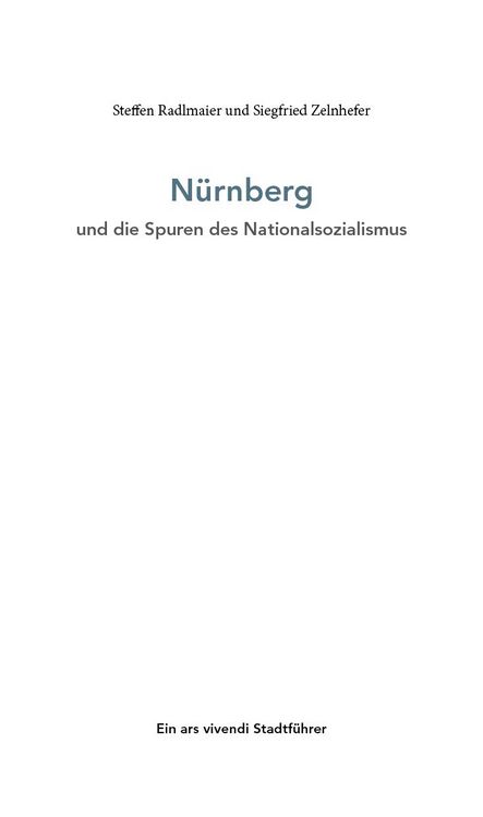 Produktbild: N&uuml;rnberg und die Spuren des Nationalsozialismus