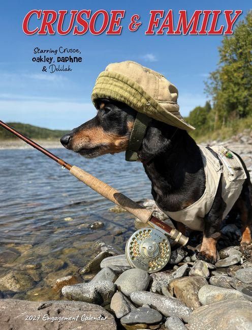 Produktbild: Crusoe the Celebrity Dachshund 2027 6.5 X 8.5 Engagement Calendar