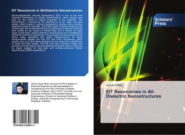 Produktbild: EIT Resonances in All-Dielectric Nanostructures
