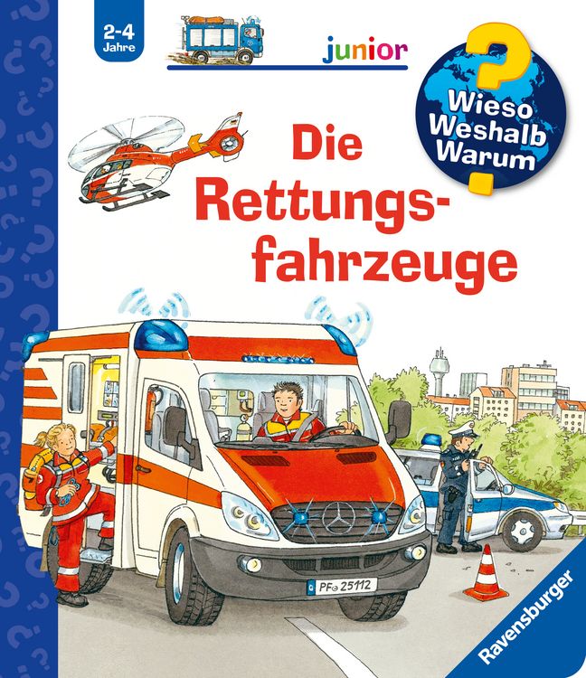 Produktbild: Die Rettungsfahrzeuge / Wieso? Weshalb? Warum? Junior Bd. 23