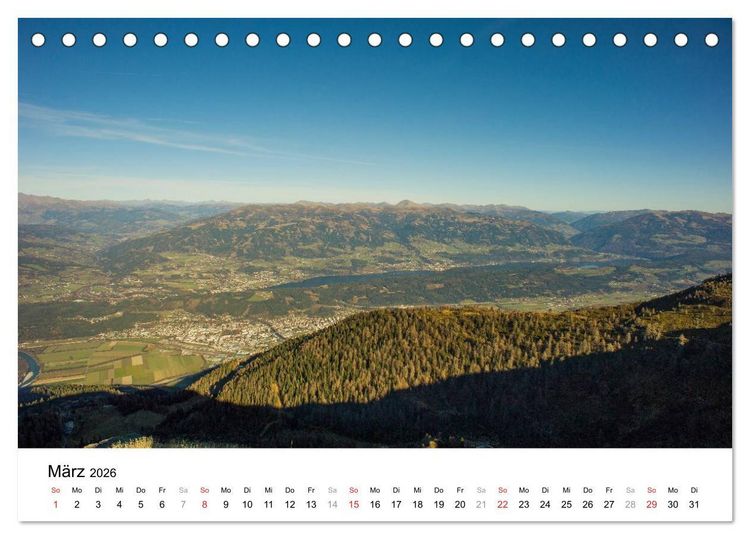 Produktbild: Unbekanntes K&auml;rnten (Tischkalender 2026 DIN A5 quer), CALVENDO Monatskalender