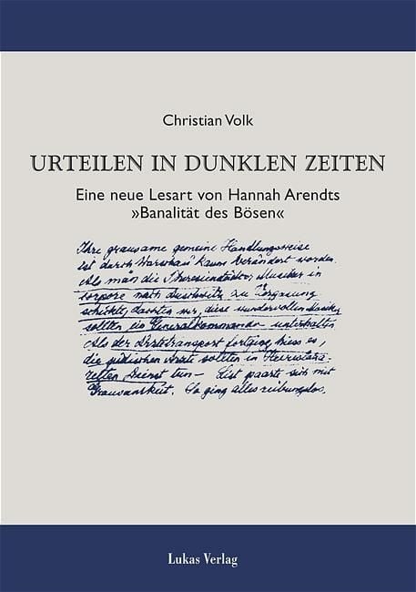 Produktbild: Urteilen in dunklen Zeiten