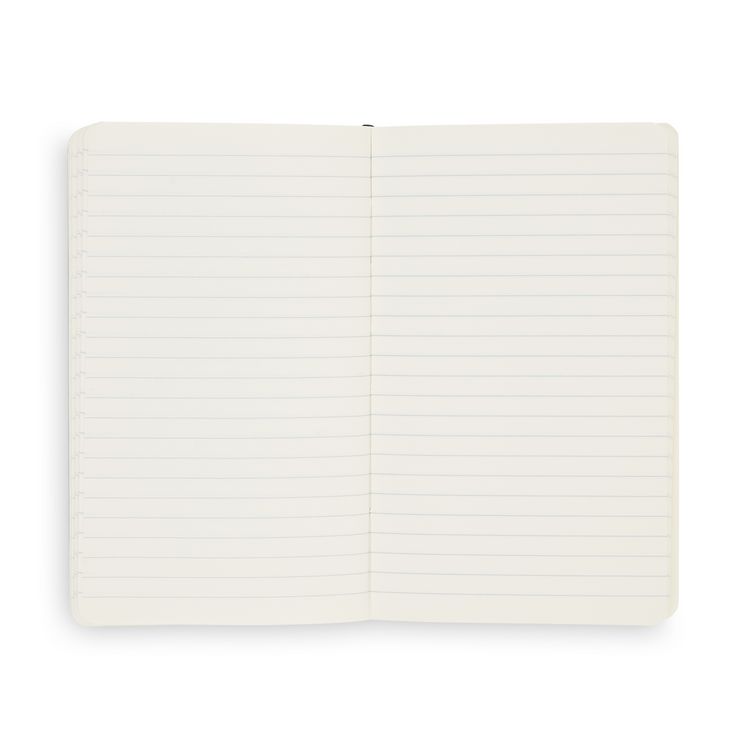 Produktbild: Notizbuch A6 Softcover Navy Blue Liniert, 128 Seiten