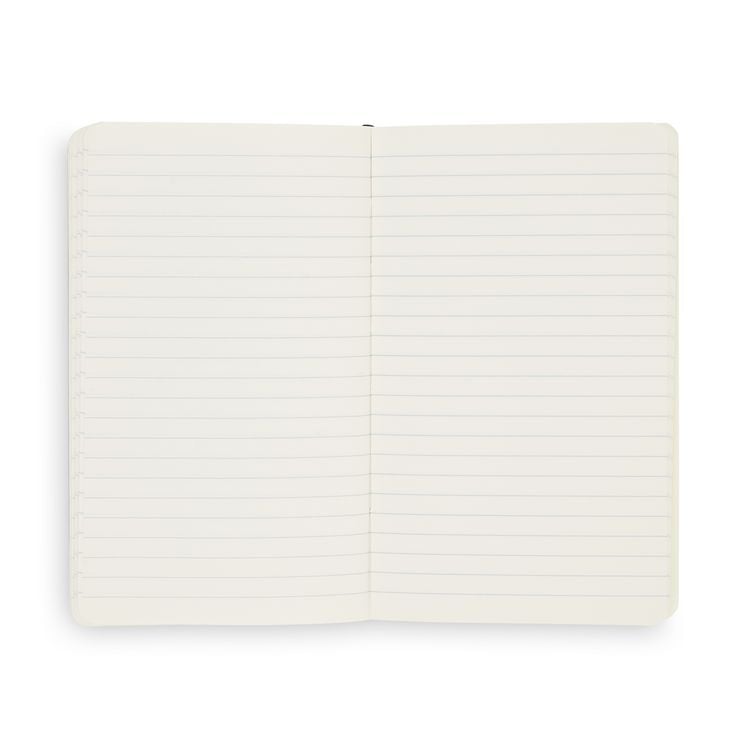 Produktbild: Notizbuch A6 Softcover Navy Blue Liniert, 128 Seiten