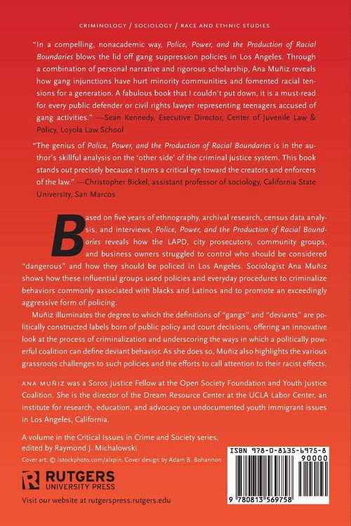 Produktbild: Police, Power, and the Production of Racial Boundaries