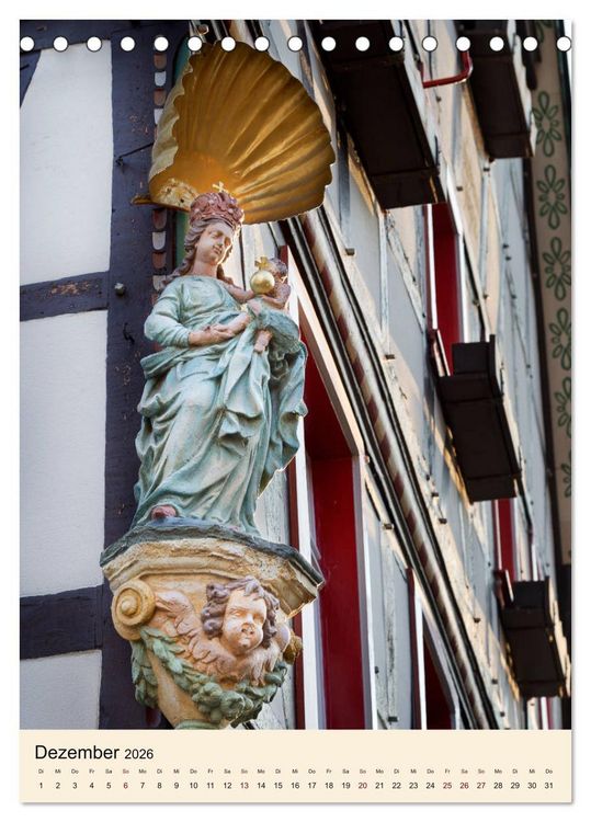 Produktbild: AHRWEILER - ALTSTADTIMPRESSIONEN (Tischkalender 2026 DIN A5 hoch), CALVENDO Monatskalender