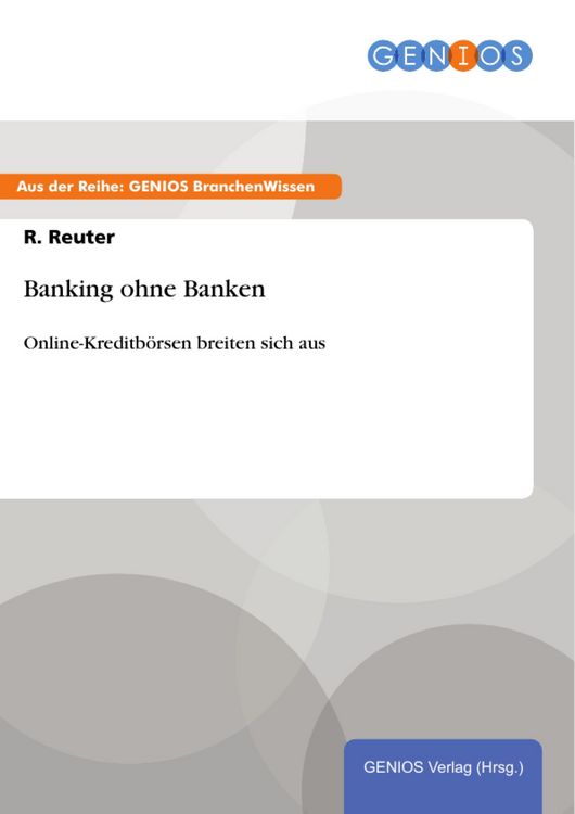 Produktbild: Banking ohne Banken