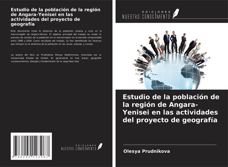 Produktbild: Estudio de la poblaci&oacute;n de la regi&oacute;n de Angara-Yenisei en las actividades del proyecto de geograf&iacute;a
