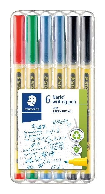 Produktbild: STAEDTLER Noris&reg; writing pen 307, 6 Fineliner