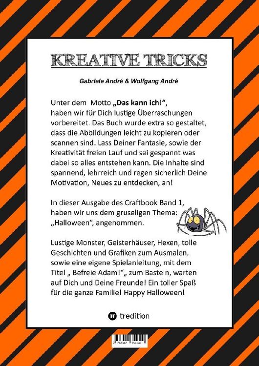 Produktbild: Craftbook - Malbuch - Bastelbuch - Spielebuch - Lerne Scribbeln - Storytelling - Kreatives Zeichnen