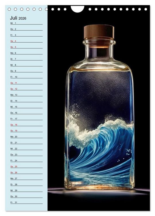 Produktbild: Voll die Flasche (Wandkalender 2026 DIN A4 hoch), CALVENDO Monatskalender
