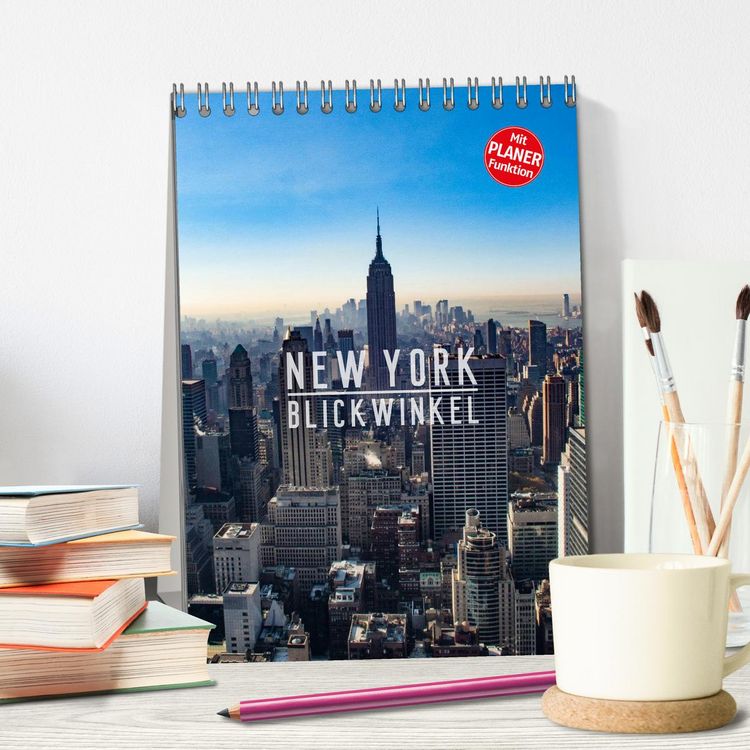 Produktbild: New York - Blickwinkel (Tischkalender 2026 DIN A5 hoch), CALVENDO Monatskalender