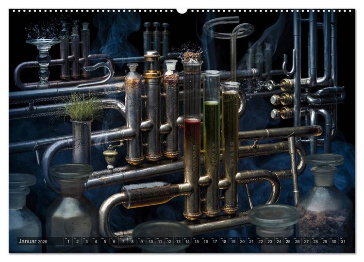 Produktbild: Musica fant&aacute;sia - Die wundersame Welt des Fotok&uuml;nstlers Olaf Bruhn (hochwertiger Premium Wandkalender 2026 DIN A2 quer), Kunstdruck in Hochglanz