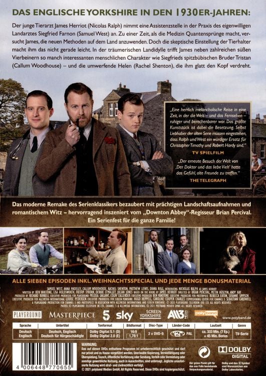 Der Doktor und das liebe Vieh - Staffel 1 [2 DVDs]