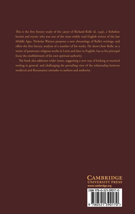 Produktbild: Richard Rolle & Invention Auth