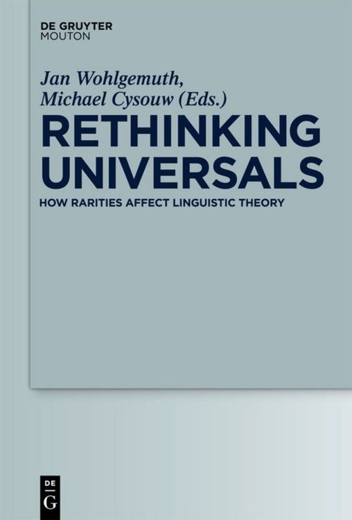 Produktbild: Rethinking Universals