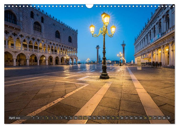 Produktbild: Malerisches Venedig (Wandkalender 2026 DIN A3 quer), CALVENDO Monatskalender