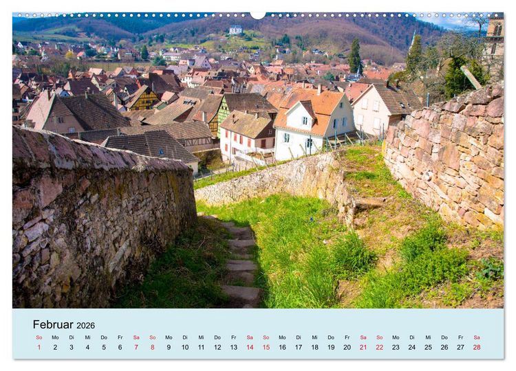 Produktbild: Elsass- und Vogesentr&auml;ume (hochwertiger Premium Wandkalender 2026 DIN A2 quer), Kunstdruck in Hochglanz