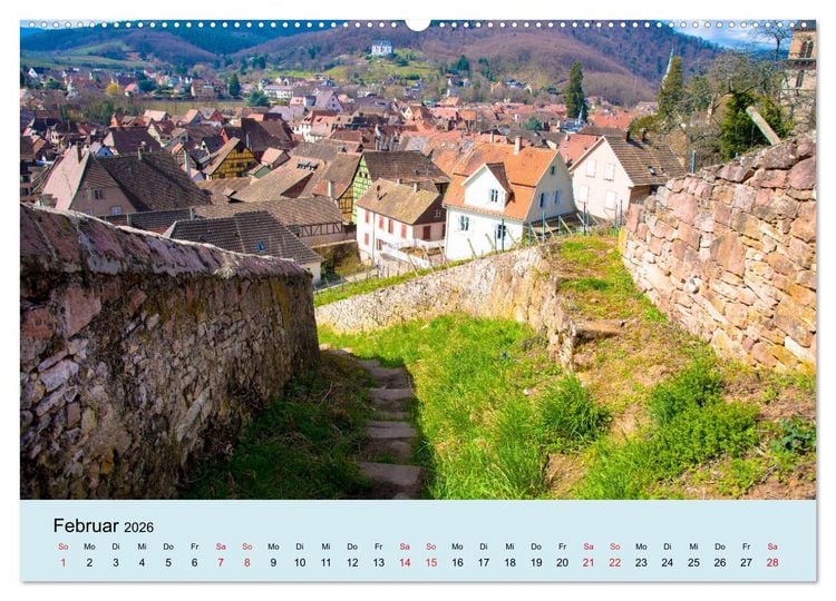 Produktbild: Elsass- und Vogesentr&auml;ume (Wandkalender 2026 DIN A2 quer), CALVENDO Monatskalender