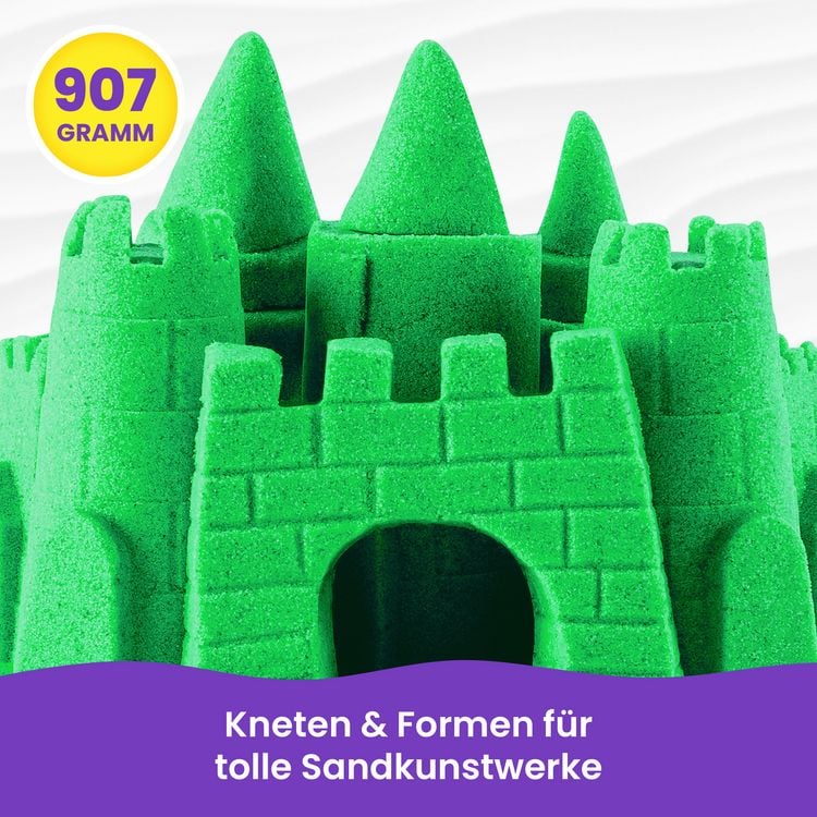 Produktbild: Kinetic Sand 907 g Beutel gr&uuml;n