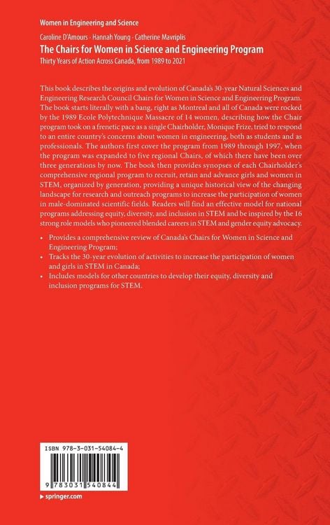 Produktbild: The Chairs for Women in Science and Engineering Program