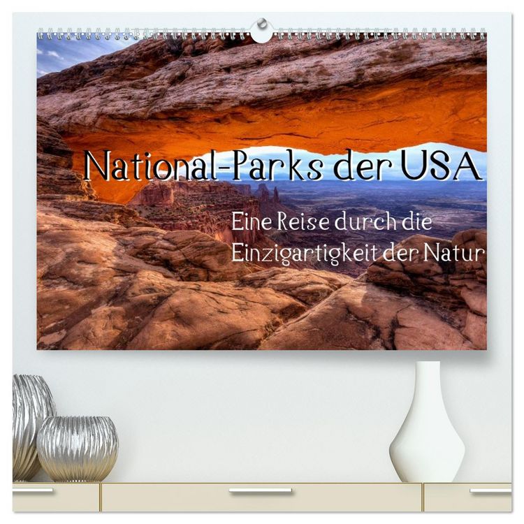 Produktbild: National-Parks der USA (hochwertiger Premium Wandkalender 2026 DIN A2 quer), Kunstdruck in Hochglanz