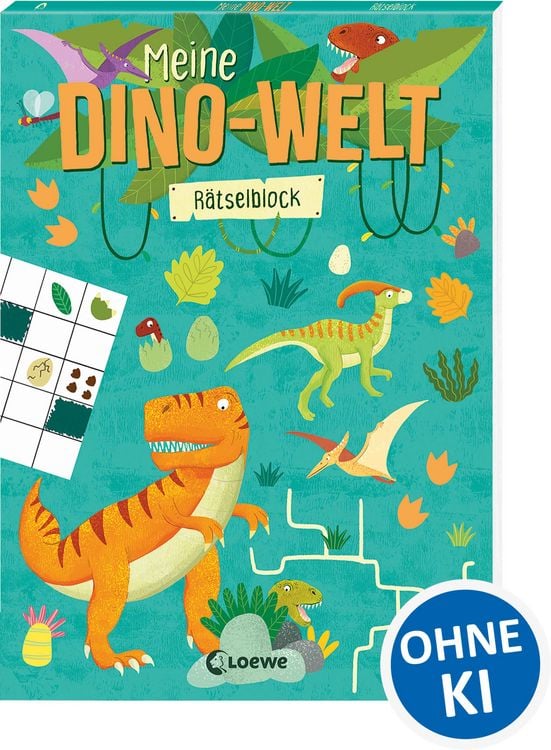 Produktbild: Meine Dino-Welt - R&auml;tselblock