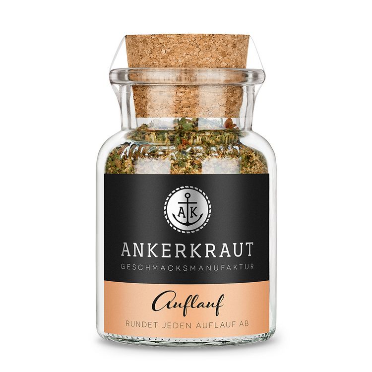 Produktbild: Ankerkraut Auflauf Gew&uuml;rz, Korkenglas