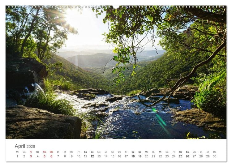 Produktbild: Wasserf&auml;lle - die sch&ouml;nsten Wasserf&auml;lle der Welt (Wandkalender 2026 DIN A2 quer), CALVENDO Monatskalender