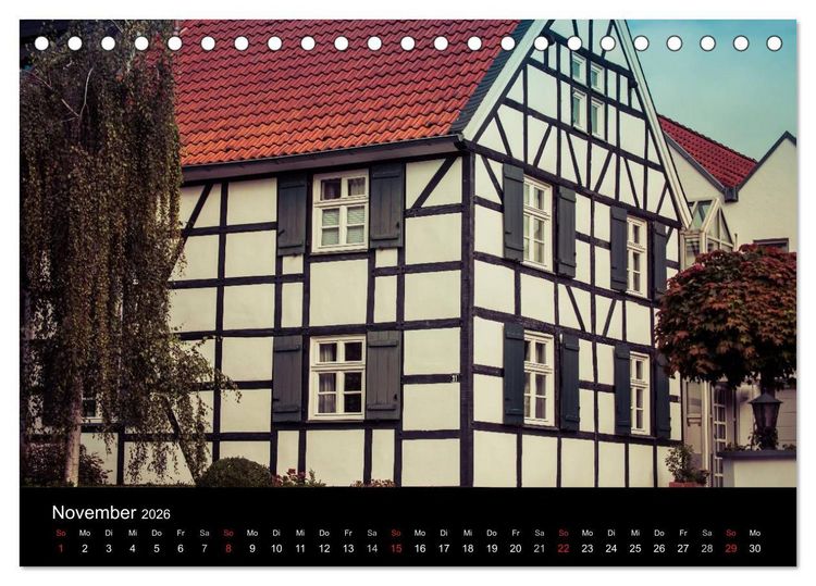 Produktbild: Urdenbach / Odebach (Tischkalender 2026 DIN A5 quer), CALVENDO Monatskalender